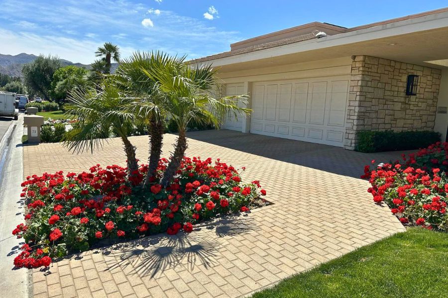 High-quality paver driveway installation in Southern California by Husky Pavers